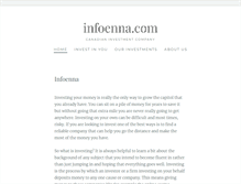 Tablet Screenshot of infoenna.com